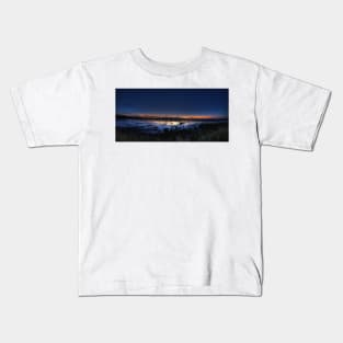 Sunset near Bamburgh Kids T-Shirt